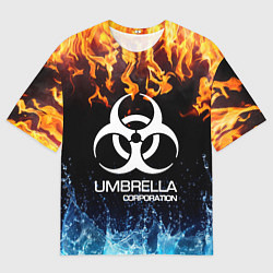 Мужская футболка оверсайз UMBRELLA CORPORATION