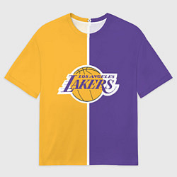 Мужская футболка оверсайз LA LAKERS