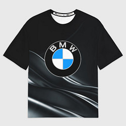 Футболка оверсайз мужская BMW, цвет: 3D-принт