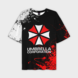 Футболка оверсайз мужская UMBRELLA CORPORATION, цвет: 3D-принт