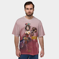 Футболка оверсайз мужская Mad Moxxi, цвет: 3D-принт — фото 2
