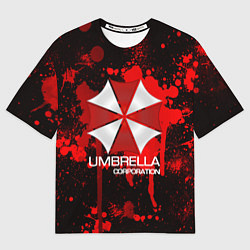 Футболка оверсайз мужская UMBRELLA CORP, цвет: 3D-принт