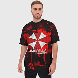 Футболка оверсайз мужская UMBRELLA CORP, цвет: 3D-принт — фото 2