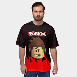 Футболка оверсайз мужская ROBLOX, цвет: 3D-принт — фото 2