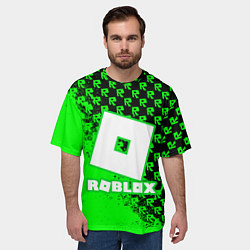 Футболка оверсайз мужская Roblox, цвет: 3D-принт — фото 2