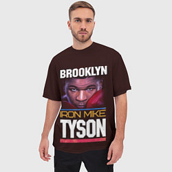 Футболка оверсайз мужская Mike Tyson, цвет: 3D-принт — фото 2