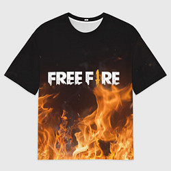 Мужская футболка оверсайз FREE FIRE