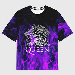 Мужская футболка оверсайз QUEEN