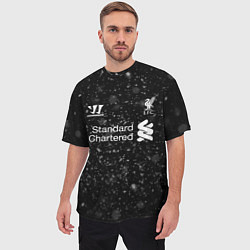 Футболка оверсайз мужская Liverpool, цвет: 3D-принт — фото 2