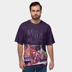 Футболка оверсайз мужская Raphtalia, цвет: 3D-принт — фото 2