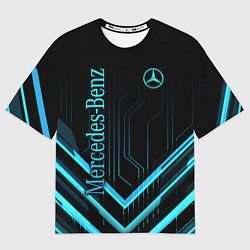 Мужская футболка оверсайз Mercedes-Benz