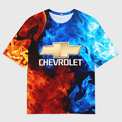 Мужская футболка оверсайз CHEVROLET