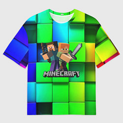 Мужская футболка оверсайз MINECRAFT