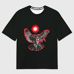 Мужская футболка оверсайз Pyrokinesis