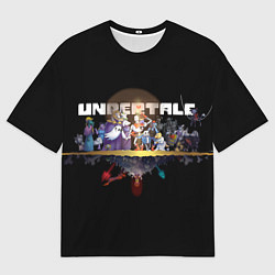 Футболка оверсайз мужская Undertale, цвет: 3D-принт