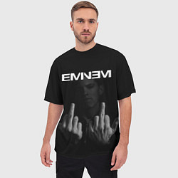 Футболка оверсайз мужская EMINEM, цвет: 3D-принт — фото 2