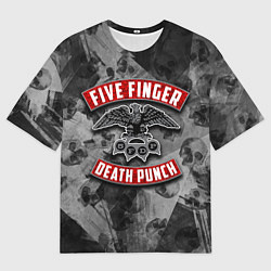 Мужская футболка оверсайз Five Finger Death Punch