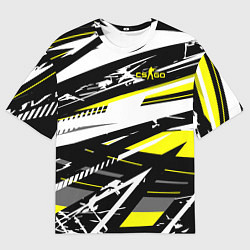 Футболка оверсайз мужская Counter-Strike, цвет: 3D-принт