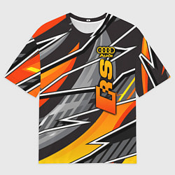 Мужская футболка оверсайз Audi RS