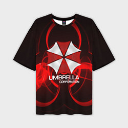 Футболка оверсайз мужская Umbrella Corp, цвет: 3D-принт