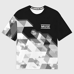 Футболка оверсайз мужская Muse, цвет: 3D-принт