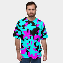 Футболка оверсайз мужская Modern Camouflage, цвет: 3D-принт — фото 2