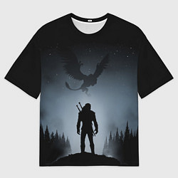 Мужская футболка оверсайз ВЕДЬМАК