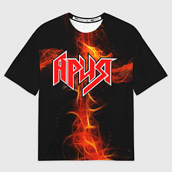 Футболка оверсайз мужская Ария, цвет: 3D-принт