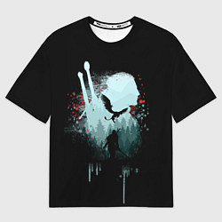 Футболка оверсайз мужская ВЕДЬМАК, цвет: 3D-принт