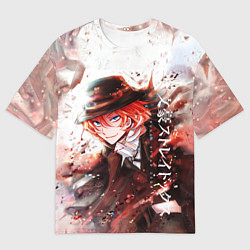 Мужская футболка оверсайз Bungou Stray Dogs