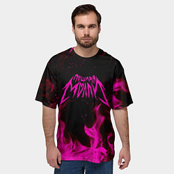 Футболка оверсайз мужская ПОШЛАЯ МОЛЛИ, цвет: 3D-принт — фото 2