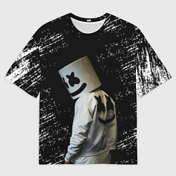 Мужская футболка оверсайз Marshmello
