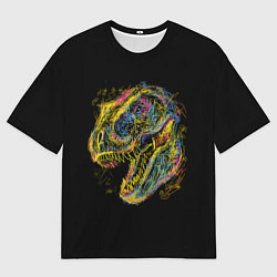 Мужская футболка оверсайз Тираннозавр Рекс