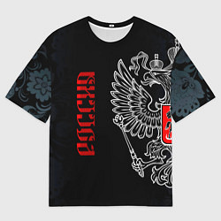 Мужская футболка оверсайз Россия