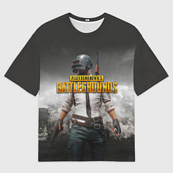 Мужская футболка оверсайз PUBG