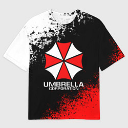 Футболка оверсайз мужская RESIDENT EVIL UMBRELLA, цвет: 3D-принт