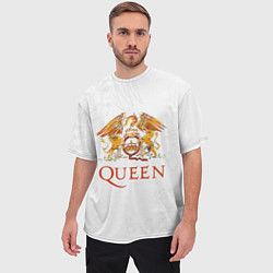 Футболка оверсайз мужская Queen, цвет: 3D-принт — фото 2