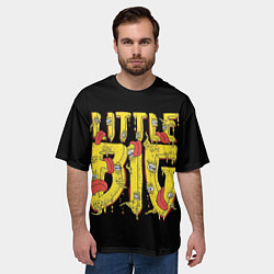 Футболка оверсайз мужская Little Big, цвет: 3D-принт — фото 2