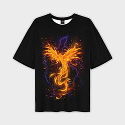 Футболка оверсайз мужская Phoenix, цвет: 3D-принт