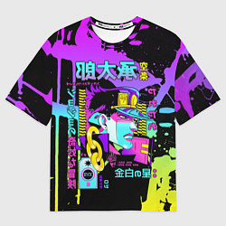 Футболка оверсайз мужская JoJo Bizarre Adventure, цвет: 3D-принт