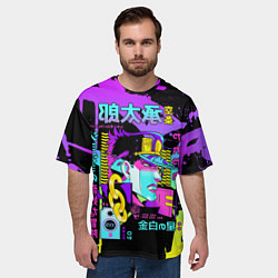 Футболка оверсайз мужская JoJo Bizarre Adventure, цвет: 3D-принт — фото 2