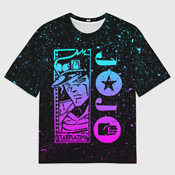 Мужская футболка оверсайз JoJo Bizarre Adventure