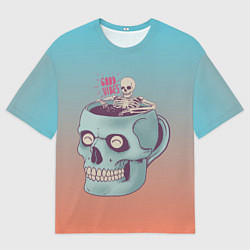 Футболка оверсайз мужская Good Viber, цвет: 3D-принт