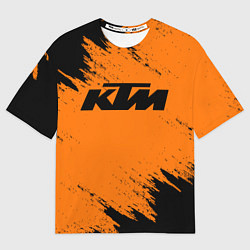Мужская футболка оверсайз KTM
