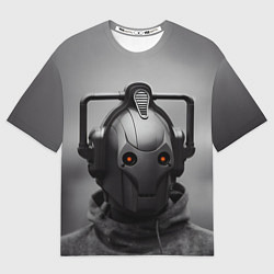 Футболка оверсайз мужская CYBERMAN, цвет: 3D-принт