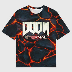 Футболка оверсайз мужская DOOM: ETERNAL, цвет: 3D-принт
