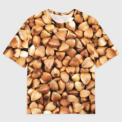 Мужская футболка оверсайз Гречка