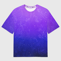 Мужская футболка оверсайз Звёздное небо