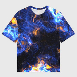 Мужская футболка оверсайз Космос