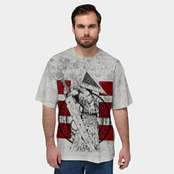 Футболка оверсайз мужская SILENT HILL, цвет: 3D-принт — фото 2